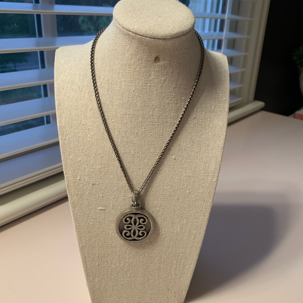 💍Target burnished silver necklace
